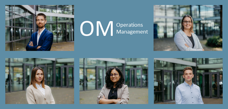 Das Team des Lehrstuhls für Operations Management